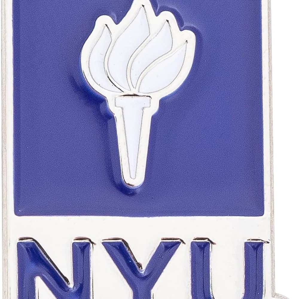 NYU Torch Enamel Pin